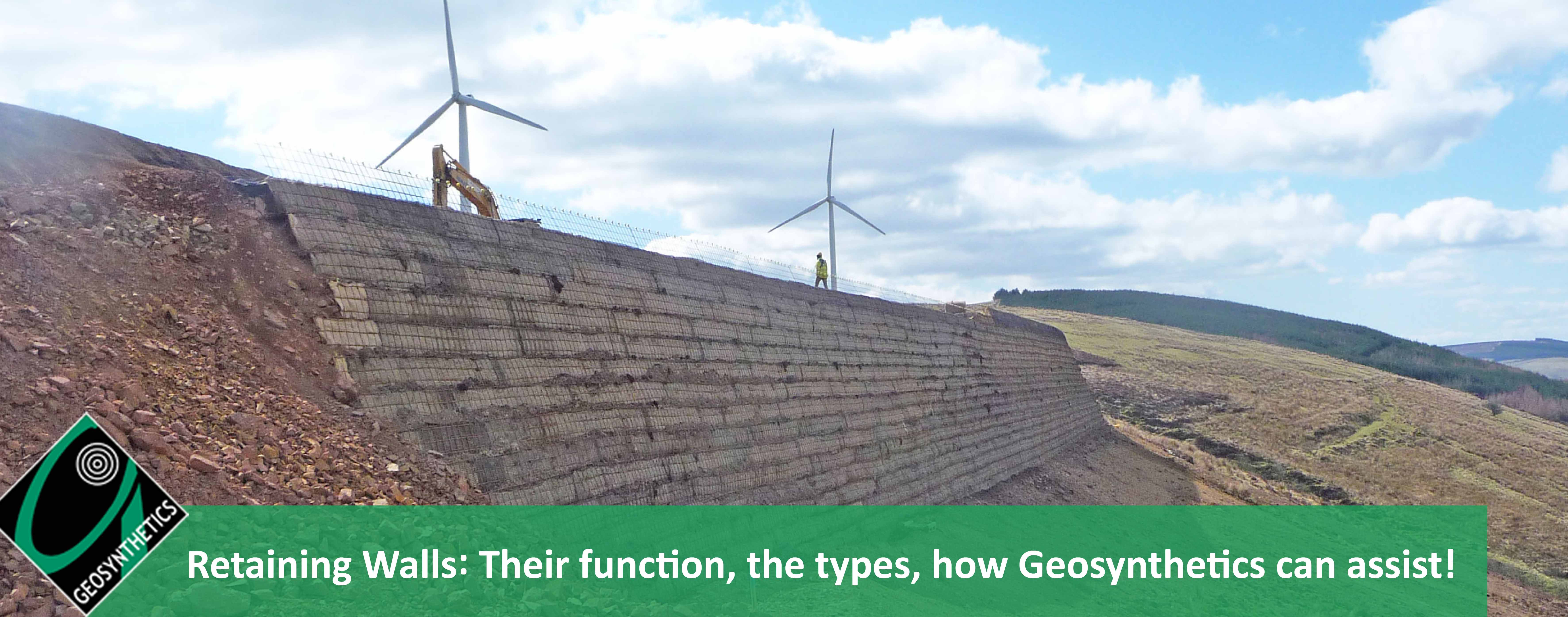 Slope protection, retaining structures, geosynthetics. Tenax